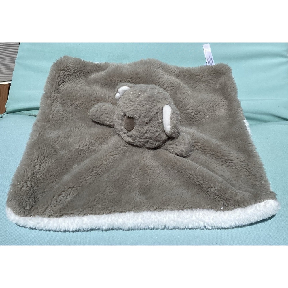 Dream Gro Koala Lovey Baby Security Lovey Blanket Thumbie Gift Fleece Gray